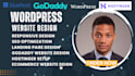 wordpress website design hostinger bluehost siteground ionos godaddy website