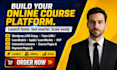 build wordpress lms website talent lms tutor kajabi learnworld learndash h5p lms