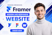 build framer website, framer website design, framer landing page, framer