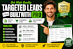 generate unlimited targeted ecommerce, shopify and b2b leads using builtwith pro