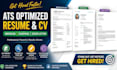 create american and europass CV and ats optimized resume