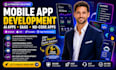 build mobile app development, no code app saas app android app ios app ai app