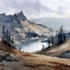 do creative watercolor landscape art