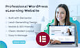 build wordpress lms website with masterstudy or tutor lms for online course