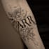 design custom hand lettering and tattoo style logo