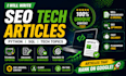 write SEO optimized tech blogs on python, sql and software testing