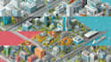 draw unique isometric map illustration flat design 2d isometric map