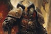 create warhammer beast or war creature illustration