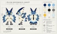 design custom plush reference sheet kawaii plushie and stuffed animal tech pack