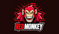 design outstanding red monkey logo with express delivery