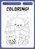 create cute bear coloring pages for kids