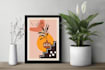 design boho minimalist vector art and abstract wall art illustrations