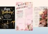 design a creative happy birthday poster for any ocassion