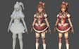 fix 3d character model uv map texture rig bake issue in blender ue5 unity mixamo