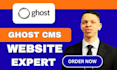 ghost newsletter ghost cms website build ghost migrate ghost blog