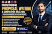 write your business proposal rfp rfq response and competitor analysis