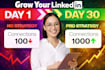 create, optimize and manage your linkedin profile