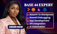 base44 expert base44 to wordpress base44 web app base44 bug fixing base 44