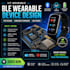 develop iot wearable ble device design, pcb and embedded firmware nrf52 esp32