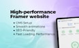 convert figma to framer website pixel perfect responsive