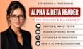 contemporary romance beta reader, romantasy beta reader,dark romance beta reader