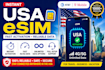 activate USA esim att t mobile with unlimited data fast setup