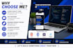 fix HTML CSS bugs and create responsive web pages