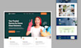 build high converting cleaning service website or pest control website