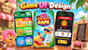 do puzzle and casual game UI design for you