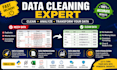 do data cleaning, preprocessing, and data analysis in python