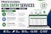 do data entry, copy paste, excel data entry and web research