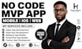 build bubble io app, glide app, adalo app, no code web app developer