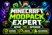 create, fix, or optimize your minecraft modpack fast