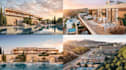 3d residential complex design,luxury resort visual,kids play area cgi rendering