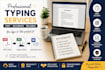 type your assignments, paragraphs and documents fast and accurately