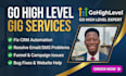 build gohighlevel sales funnels, CRM automations, and landing pages