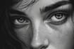 draw a custom pencil or charcoal portrait