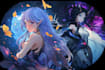 create anime chibi character illustration