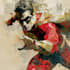 do superhero comic book book illustration, nsfw comic art