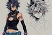 draw anime character in soft pastel style