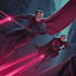 illustrate a superhero comic cover art