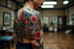 make a japanese style tattoo art