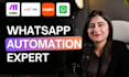 do whatsapp ai agent, make automation, whatsapp automation, zapier automation