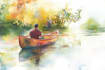paint custom watercolor illustration