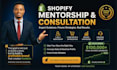 be your shopify dropshipping mentor, manager, coach