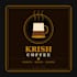 design a professional coffee brand logo using canva