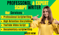 write engaging youtube video scripts that keep viewers watching