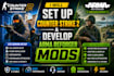 set up a counter strike 2 server and develop arma reforger mods