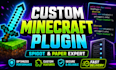 develop custom minecraft plugin for spigot or paper