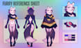 furry ref sheet anthro nsfw furry reference sheet fursona ref sheet